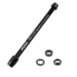 HAFRILY Roller Trainer Bicycle Thru Axle M12 x 1.75 166 to 178 mm Aluminium Alloy Thru Axle Adapter for Bicycle Roller Trainer Indoor Mountain Road Bike