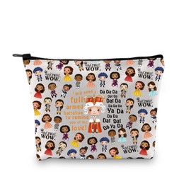 PLITI Hamilton The Broadway Musical Gifts Hamilton Music Makeup Bag Dat Da King George III Fans Gift for Friends, Dat Da Da Bagu, Fashionable