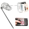 MCAMPAS PP10084 High Limit Switch Thermostat for Pitco Fryer.1/4" Thread