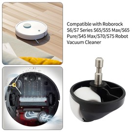 Ulimymei Replacement Roomba Front Wheel Caster Assembly for iRobot Roomba i7 i7+ Plus E5 E6 E7 500 600 700 800 900 Series Roomba Vacuum Replacement Parts, 2pcs