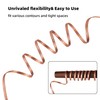 20FT Flat Copper Braid Cable, KWOKWEI 1/4" Braided Copper Ground