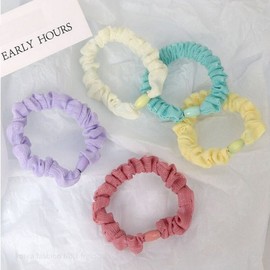 Mini Barrier Scrunchie (Sold by the 1P unit) / 미니 밴딩 곱창 헤어 머리끈 (1P 단위 판매)
