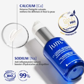 IUM Paris • Calcium Youth Cream - Organic Anti-Ageing - 50 ml