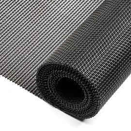 Pet Proof Window Screen Roll 48" x 200" Thicken Charcoal Screen Mesh Durable and Scratch-Resistant for Families with Cat or Dog (48" x 200")