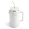 momjug Hydration Water Bottle for Moms 50oz (Without Indicator, White)