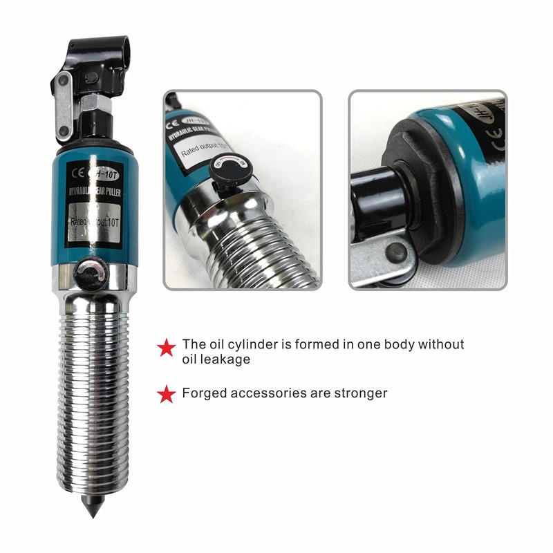NMAZA 10Ton Hydraulic Gear Puller Wheel Bearing Pulling Separator 3