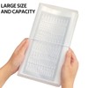 2 Pcs Sticker Storage Book, BetterJonny Large Clear Storage Book