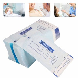 Self-Sealing Sterilization Pouch, Dental Storage Bag Disposable Self Sealing Cleaning Pouch for Dental Materials Tool, Dental Sterilization Pouch for Dental Offices 200 Pcs, 90 x 165mm