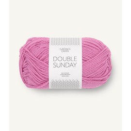 Sandnes Garn Double Sunday approx. 108 m col. 4626 shocking pink 50 g