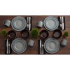 Scott Living Asher 16 Piece Dinnerware Set, Service for 4,