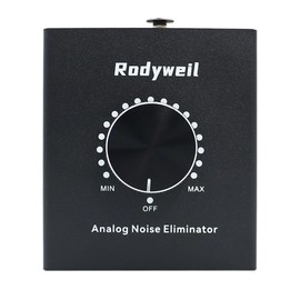 Rodyweil Noise Eliminator Analog Threshold Hum Filter for Mic Preamp Vocal Instrument Recording Podcasting Live Stage Show Performance Noise Reduction