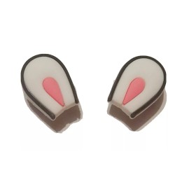 🐰Bunny Ears!🐰 Shoe Charms 2 PC Set! NEW! For Shoes, Crafts, Bracelets & More!