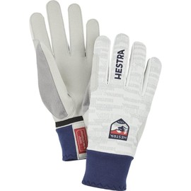 Hestra Windstopper Active Grip Glove - Off White Print | 7