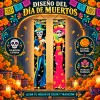 Decoración de Día de Muertos para Puerta, de 2 Banners