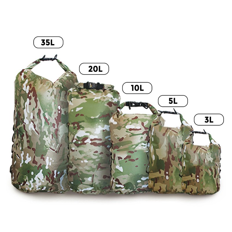 Waterproof Dry Bag Lightweight Outdoor Dry Sack with Shoulder Straps