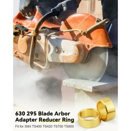 630 295 Blade Arbor Adapter Reducer Ring Fit for Stihl TS400 TS420 TS700 TS800 5 PCS