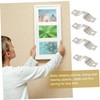 Operitacx Solid Double Hole Photo Frame Hangers Kit 50pcs Heavy