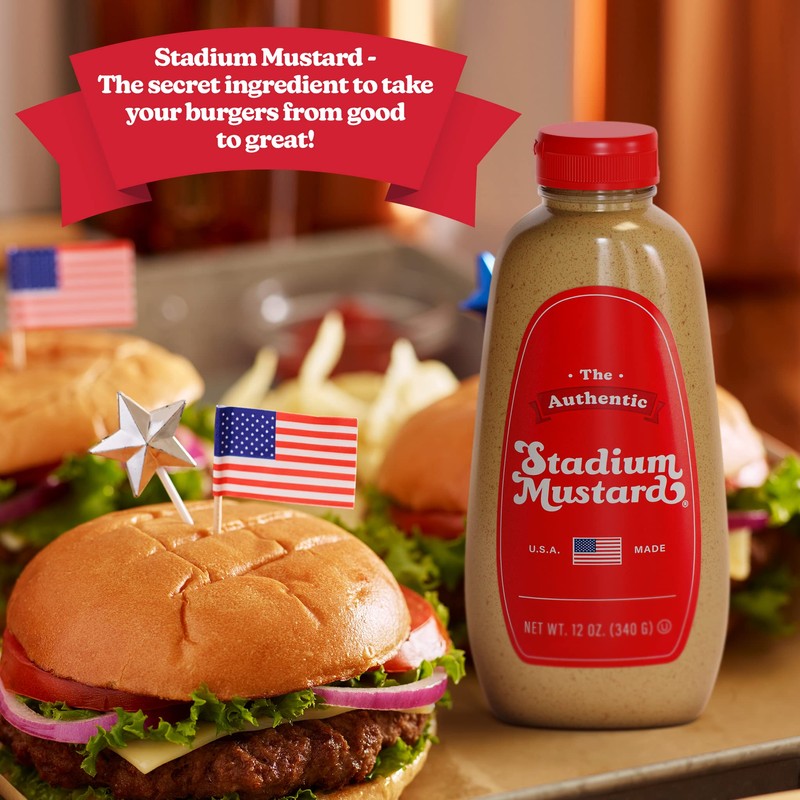 Stadium Mustard, 12 oz