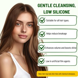 Cocoon Pomelo Oil Shampoo with Xylishine & Amino Acid, Hair Growth for Thinning, Damaged, Organic Shampoo No Sulfate, Vegan, Soften, Reduce Loss & Volumize Hair Growth