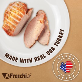 Afreschi Turkey β-Carotene Stick Dog Treats – 16 oz, USA-Sourced, All-Natural, Hypoallergenic, Low-Fat, Healthy & Easily Digestible, Puppy & Training Snack