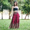 Lannaclothesdesign Palazzo Pants for Women Wide Leg Boho Harem Yoga