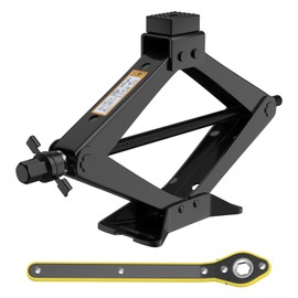 Universal Car Jack Kit Scissor Jack for Car 3 Ton 6614 LBS Spare Tire Changing Kit,Portable Tire Jack Repair Kit with Lug Wrench,Car Lifting Jack for Auto/SUV/MPV