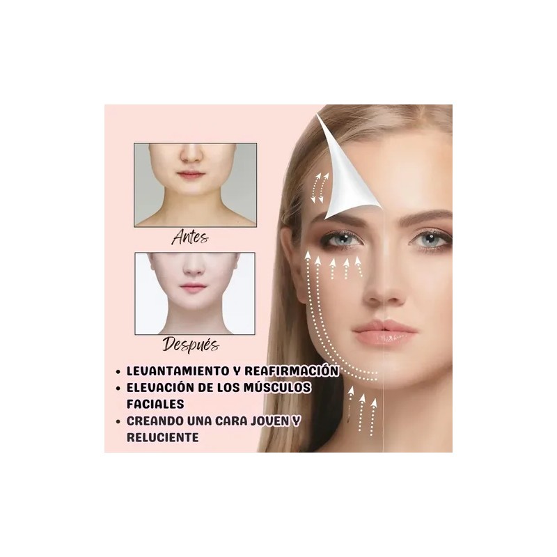 40 Parches V Cuidado Facial Invisibles Arrugas Papada Piel F