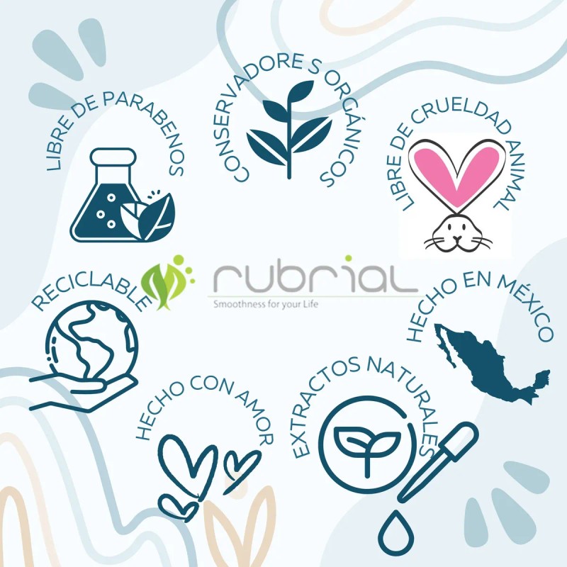 Rubrial sérum colágeno + elastina 120 ml, firmeza y elasticidad