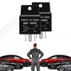 Pvotawp 2PCS 5 Pin Relay 40amp 12V Car Relay for
