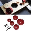 8 Piece Set Hole Saw Center Drill Bit Cutting Hole