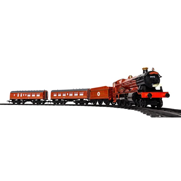 Lionel Hogwarts Express Ready-to-Play 4-6-0 Set, Battery-powered Model Train Set with Remote