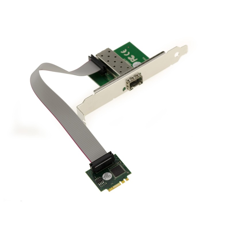 KALEA-INFORMATIQUE M2 E A Key SFP Fibre Gigabit LAN Ethernet