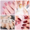 MELLIEX Nail Powder Set, Includes 4 Chrome Nail Powders, 5