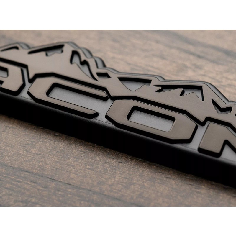 CCG (2) TRD Tacoma Blackout license plate frames Toyota Taco
