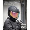 AUBOA Full Face Motorcycle Helmets for Adult Men Women, Lightweight