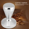 57.5mm/49mm Stainless Steel Coffee Tamper Flat Base Espresso Beans Press