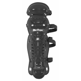 Junior B68 Double Knee Leg Guard, Black