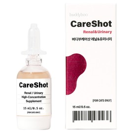 Cat kidney supplement |Cystitis urinary tract total care - Buddyboo Care Shot Renal & Urinary, 1 unit, Urineur + Stone, 30 servings / 고양이 신장 영양제 | 방광염 요로 비뇨기토탈케어 - 버디부 케어샷 레날&유리너리, 1개, 유리너리+결석, 30회분