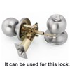 Qrity Mortice Latch, Adjustable Size 60/70mm, for Lever Door Handles