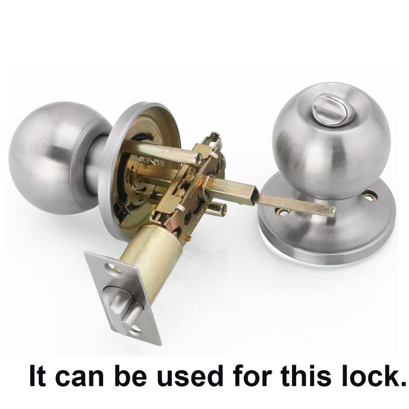 Qrity Mortice Latch, Adjustable Size 60/70mm, for Lever Door Handles