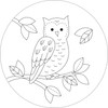 Woodland Embroidery Pattern Transfers (set of 10 hoop designs!)