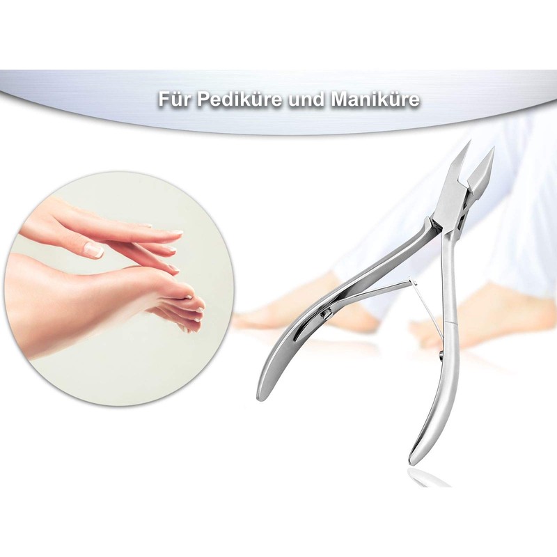 Nagelzange Eckenzange - Rostfreies Edelstahl - 10 cm