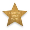 Sign - Employee Of The Month 5" Star