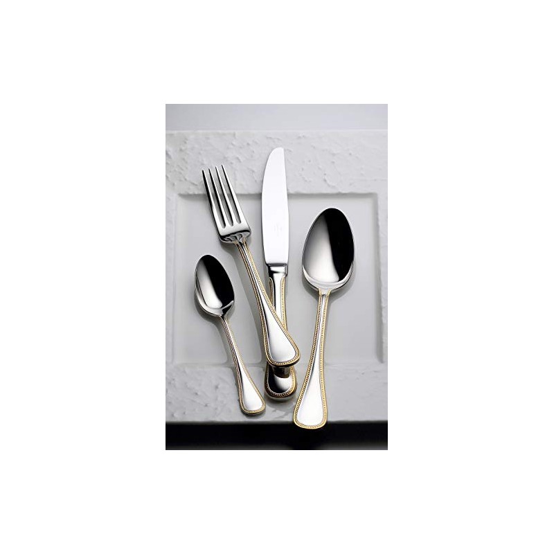 Lucky Wood 0-18406-030 Spoon, French Accent, Gold Color, Coffee Spoon