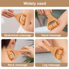 Pack of 2 Wooden Massager, Roller Massager, Manual Massager, Can