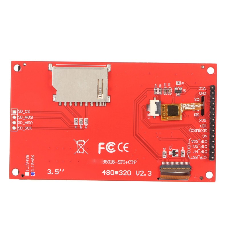 TFT LCD Screen Module 3.5 Inch 480x320 SPI Serial Port