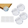 Iso Trade Kindersicherung Silikon 4X Kantenschutz Eckenschutz Babyschutz + Klebepads