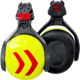 Protos Integral Ear Protection Capsule / Ear Protection Neon Yellow/Red Forest Helmet Neon Yellow/Red, Yellow/Red