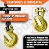 YATOINTO Grade 80 Log Chain 5/16'' X 14 Feet with