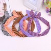 Ruihfas 6Pcs Fashion Twist Bow Wire Headbands Head Wrap Bunny